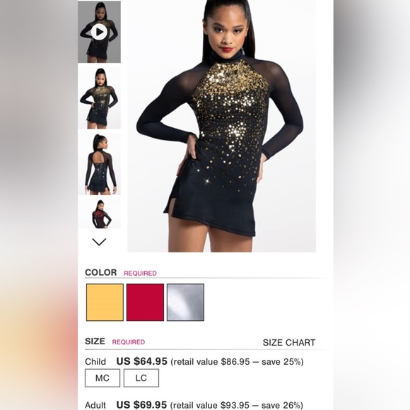 Dance Leotard - Picture 4 of 9